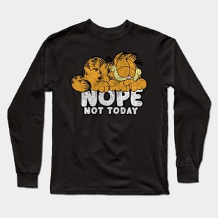 Vintage Nope Not Today Long Sleeve T-Shirt